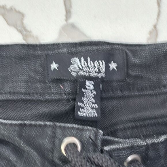 Abby Dawn | by Avril Lavigne Black Denim Studded Women’s Jeans - Picture 5 of 14
